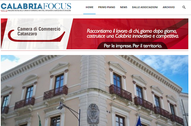 Sito web Calabria Focus